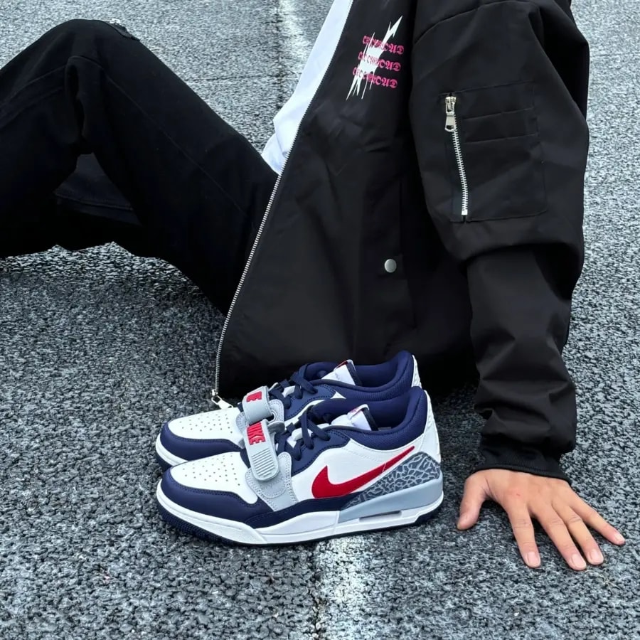 Giày Nike Air Jordan Legacy 312 Low GS 'Navy' CD9054-164 — ảnh 2