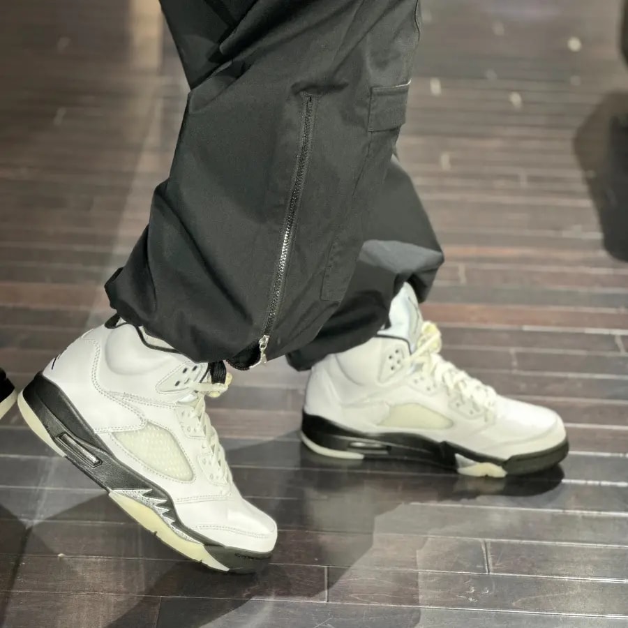 Giày Nike Air Jordan 5 Retro 'White Black' DD0587-110 — ảnh 2