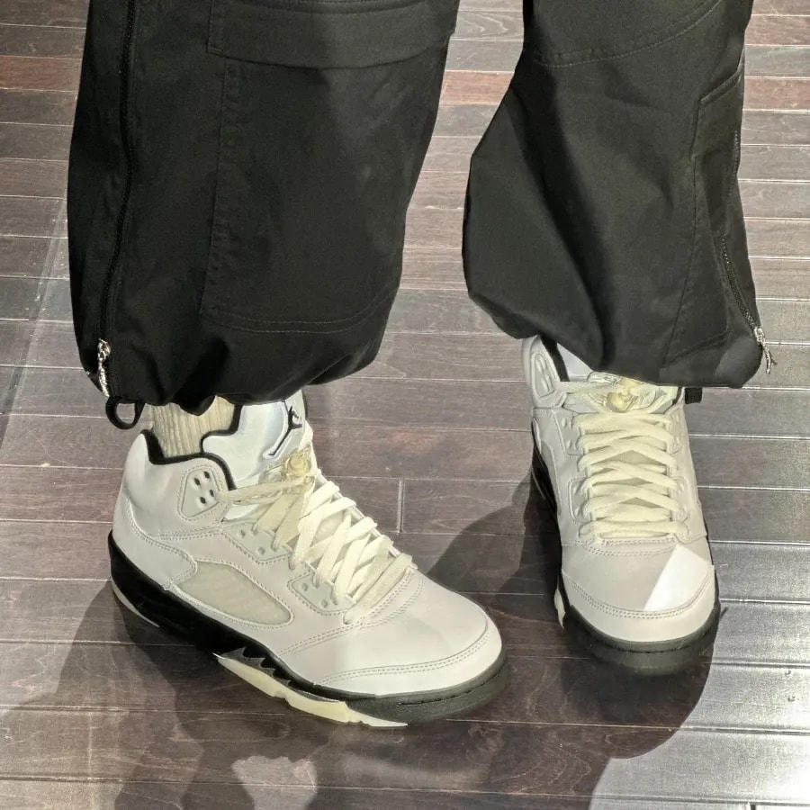 Giày Nike Air Jordan 5 Retro 'White Black' DD0587-110 — ảnh 4