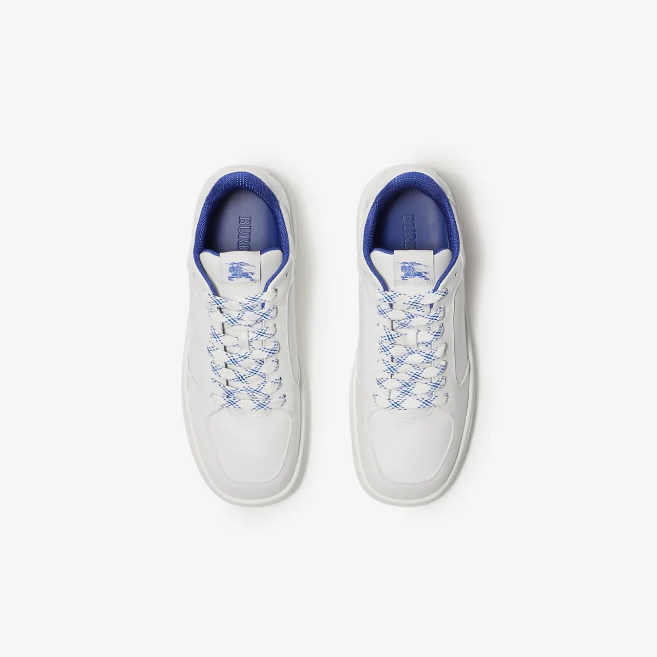 Giày Burberry Leather Stock Sneakers 'White' 80954241 — ảnh 4