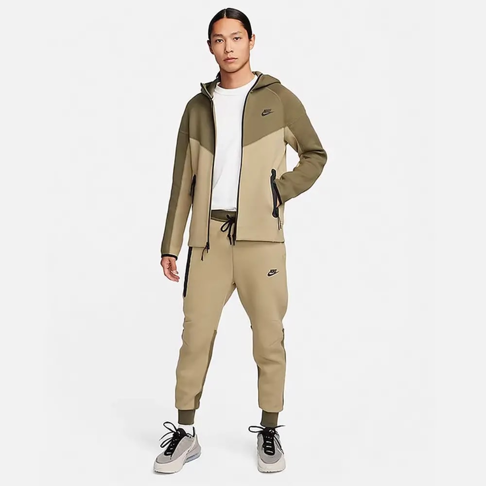 Áo Nike Sportswear Tech Fleece Windrunner 'Brown' FB7922-276 — ảnh 2