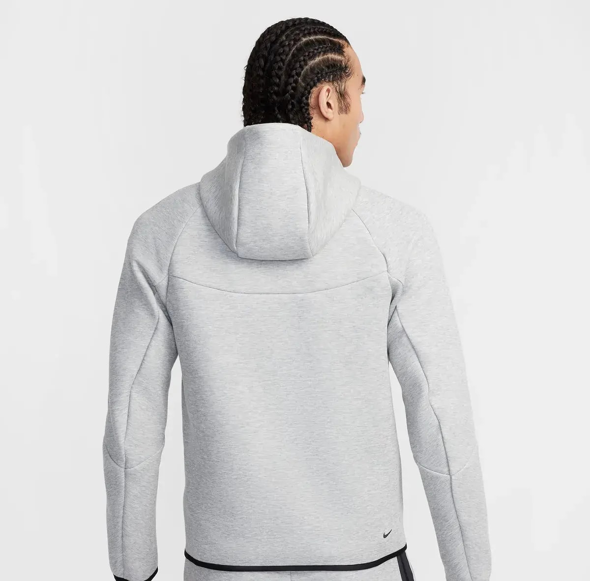 Áo Nike Tech Fleece Full Zip Hoodie 'Dark Gray' HV0950-063 — ảnh 3