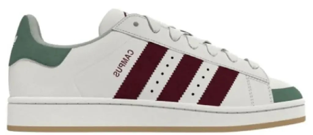 Giày Adidas Campus 00s 'White Red Green' IE3914 — kich-thuoc: 40