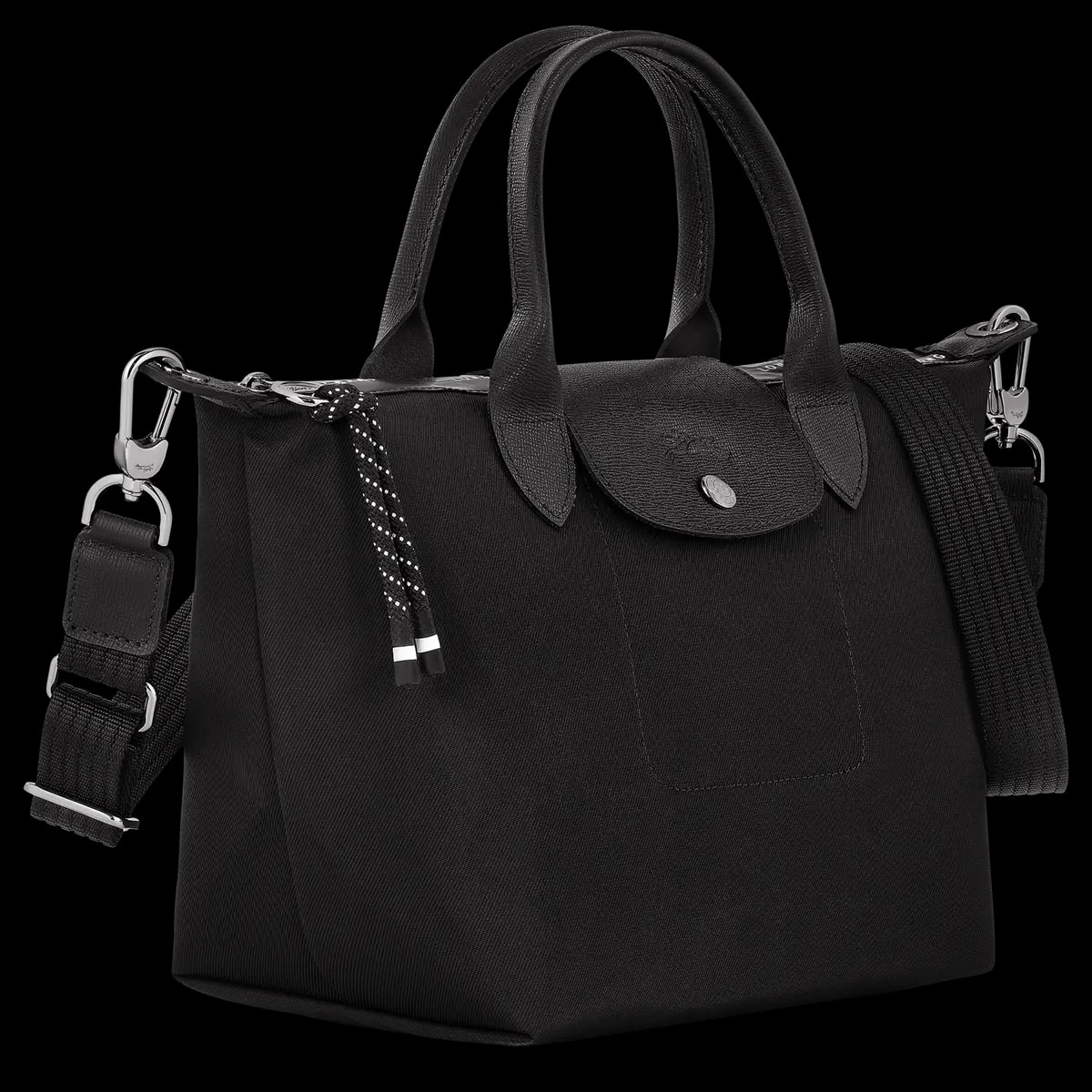 Túi Longchamp Le Pliage Energy S Handbag 'Black' L1512HSR001 — ảnh 5