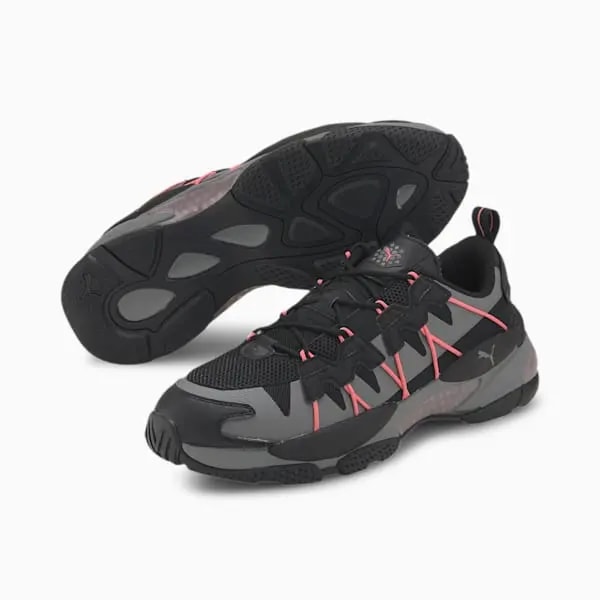 Giày Puma LQDCELL Omega Striped 'Black' 371476-04 — ảnh 2