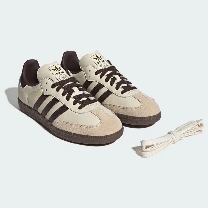Giày Adidas Samba OG 'Cream White' JR2660 — ảnh 3