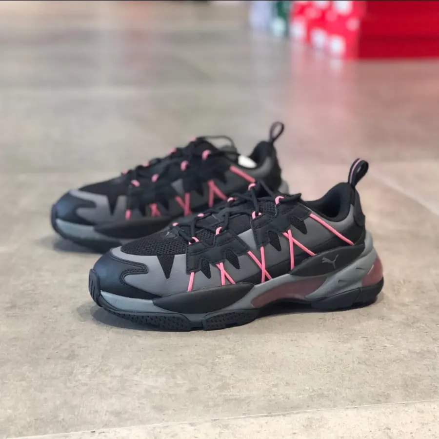 Giày Puma LQDCELL Omega Striped 'Black' 371476-04 — ảnh 3