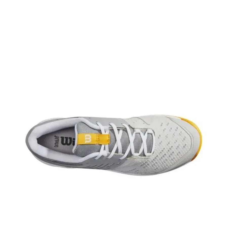 Giày Wilson Kaos Comp 'White Yellow' WRS330260 — ảnh 4