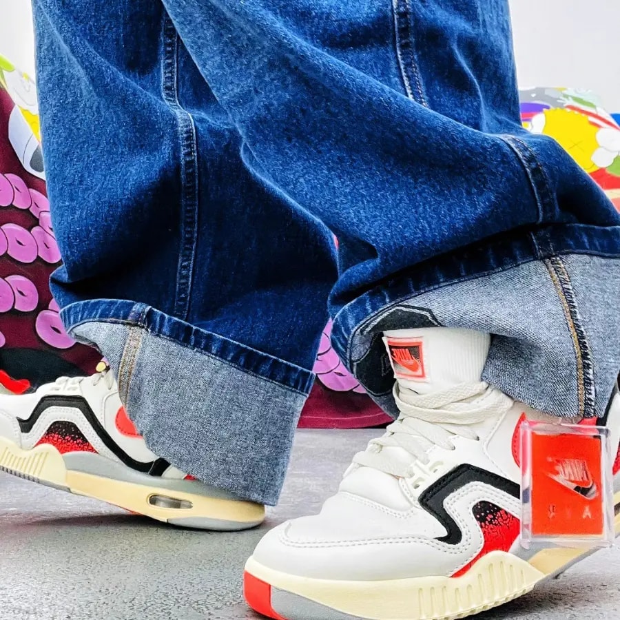 Giày Nike Air Tech Challenge 2 'Hot Lava' FZ9033-001 — ảnh 3
