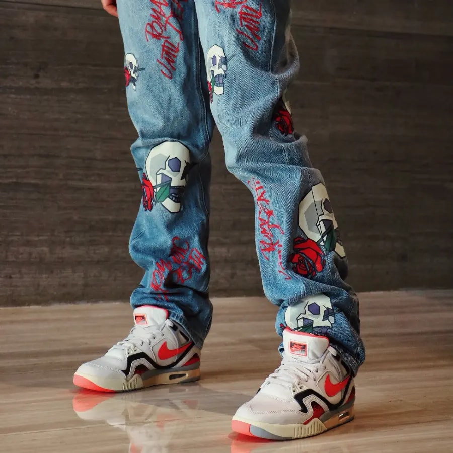 Giày Nike Air Tech Challenge 2 'Hot Lava' FZ9033-001 — ảnh 5