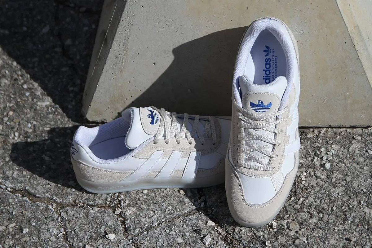 Giày Adidas Mark Gonzales x Aloha Super 'Crystal White' IE0657 — ảnh 2