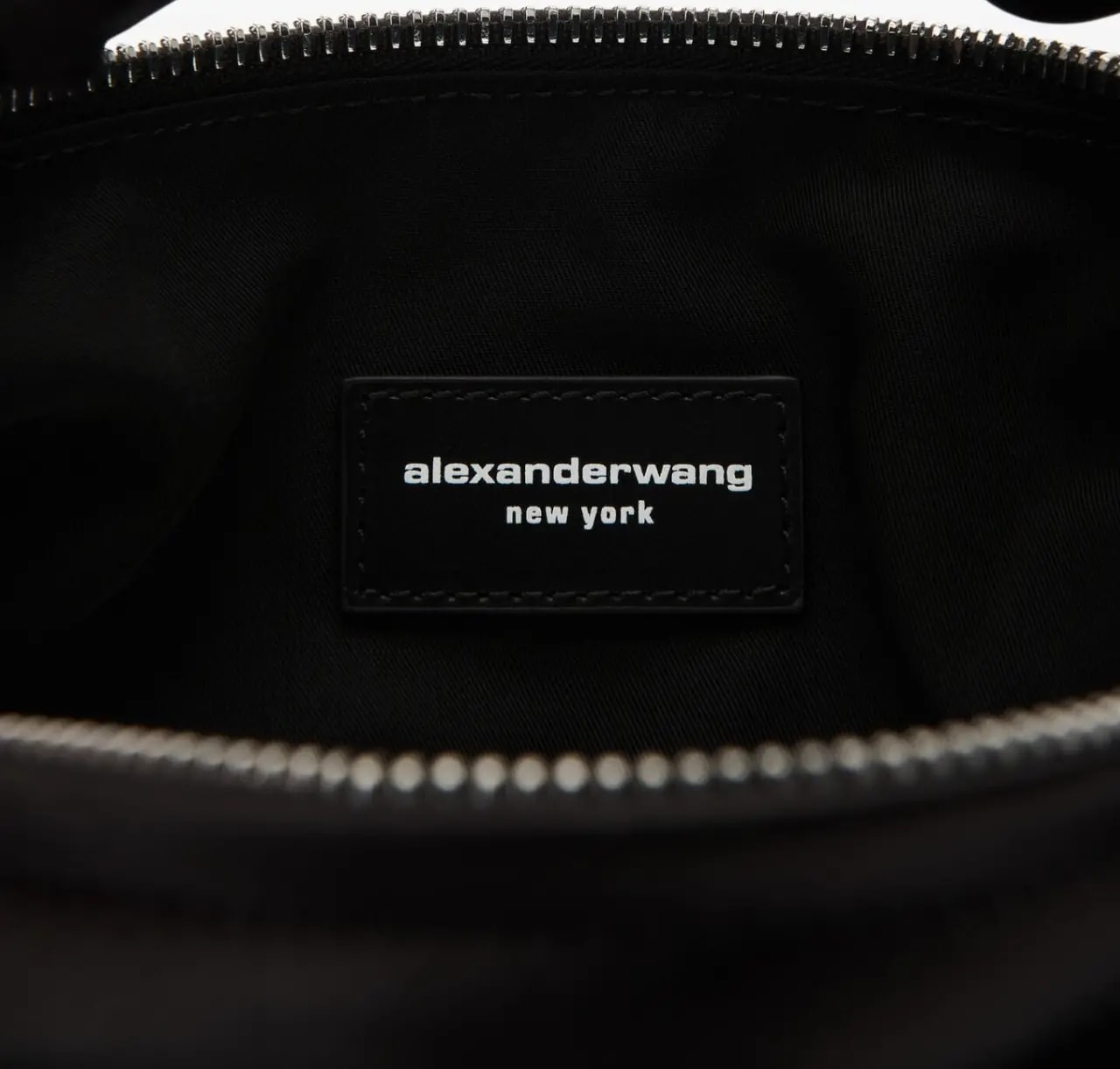 Túi Alexander Wang Hotfix Scrunchie Mini Bag In Satin 'Black' 20123R30T001 — ảnh 3