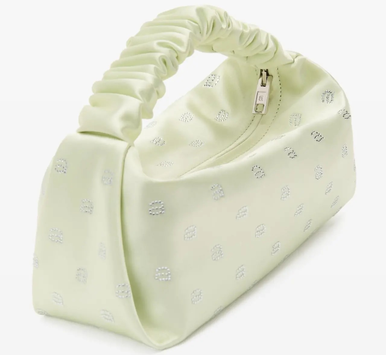 Túi Alexander Wang Hotfix Scrunchie Mini Bag In Satin 'Butterfly' 20123R30T345 — ảnh 4