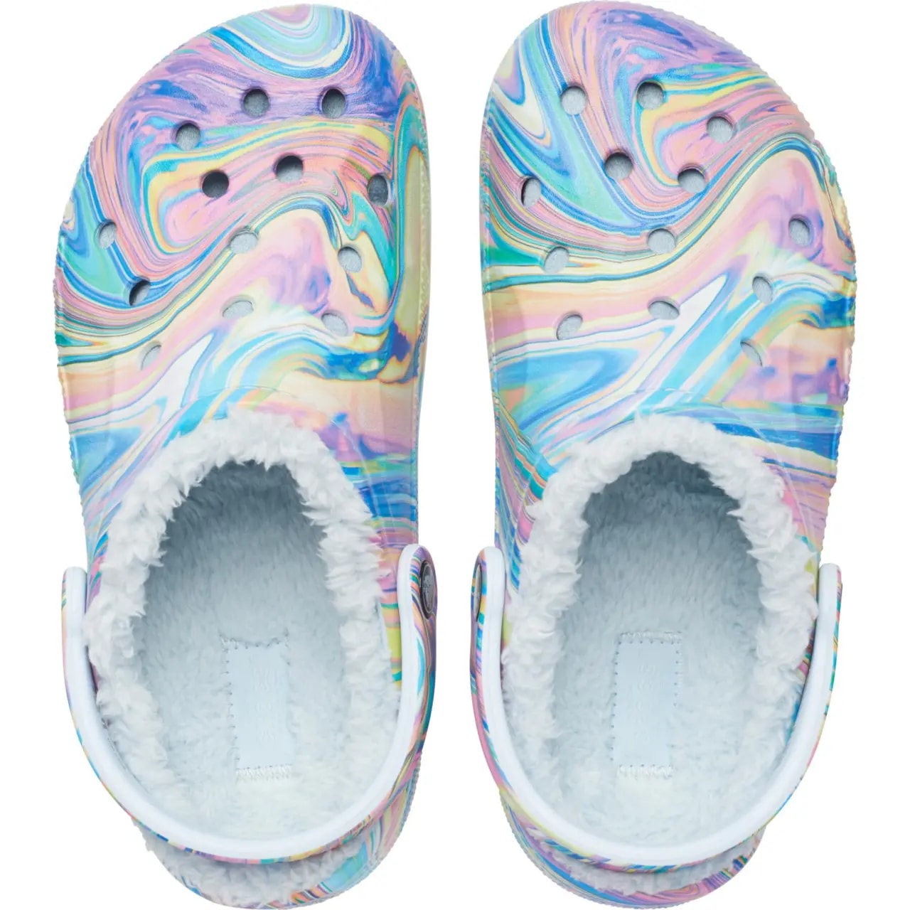 Dép Crocs Baya Lined Clogs 'Multicolor' 205975-4KV — ảnh 5