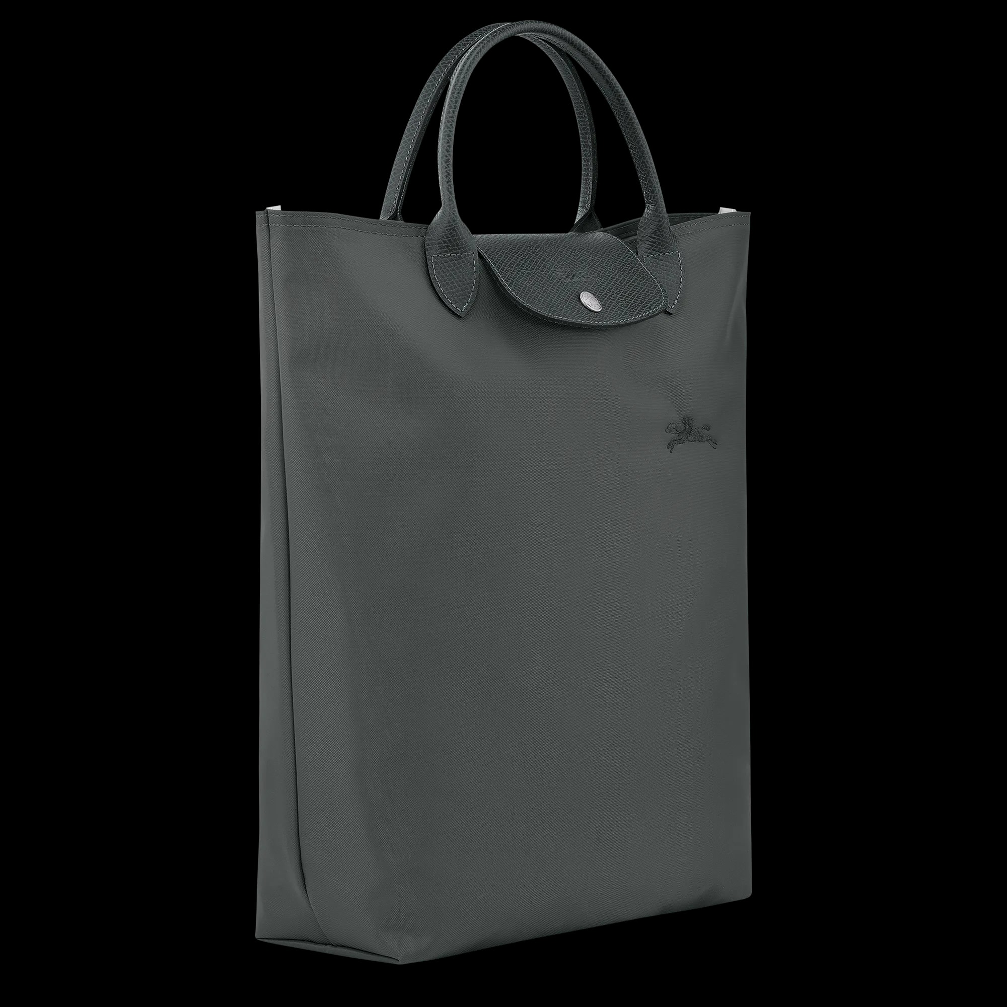 Túi Longchamp Le Pliage Green M Tote Bag 'Graphite' L2605919P66 — ảnh 4