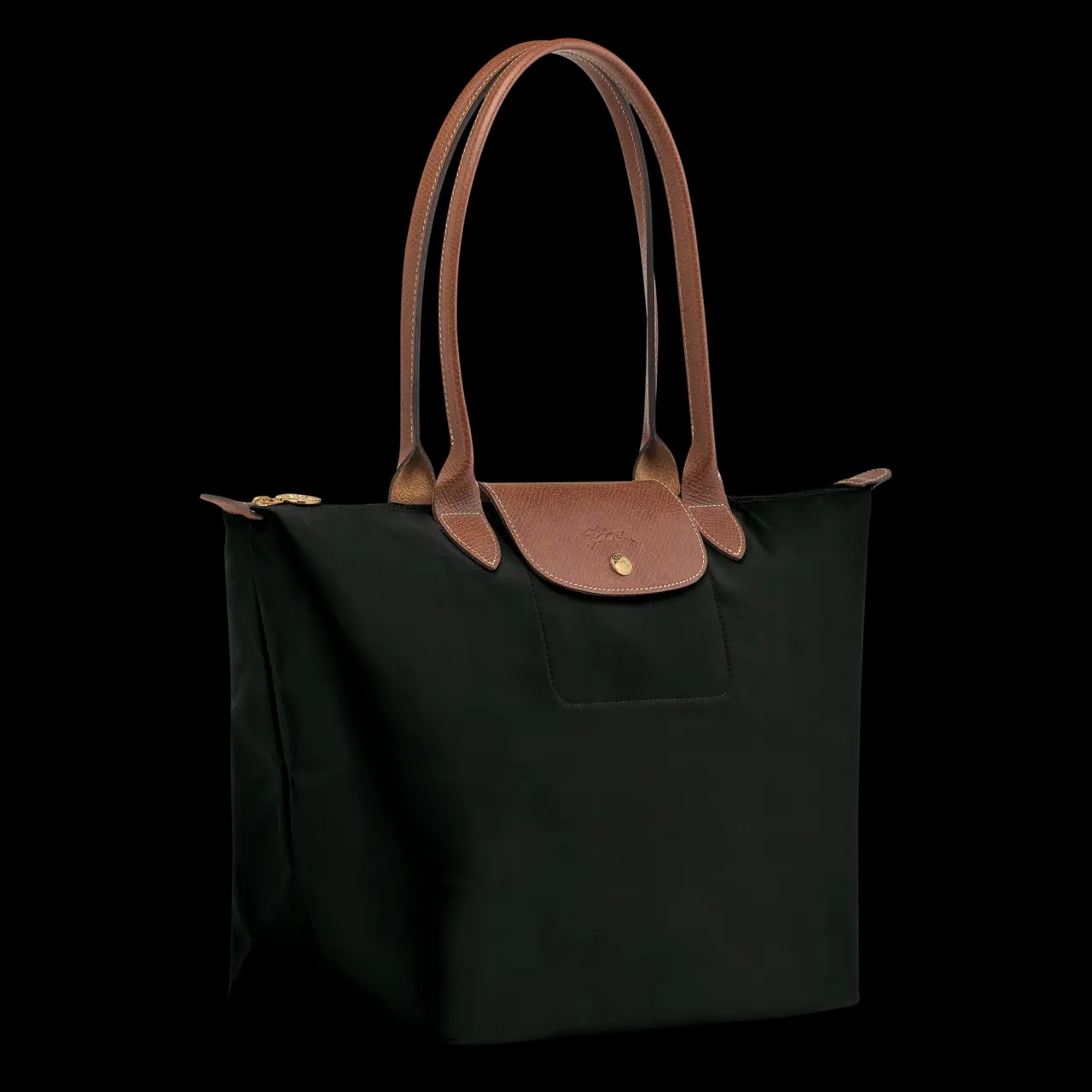 Túi Longchamp Le Pliage Original L Tote Bag 'Black' L1899089001 — ảnh 4