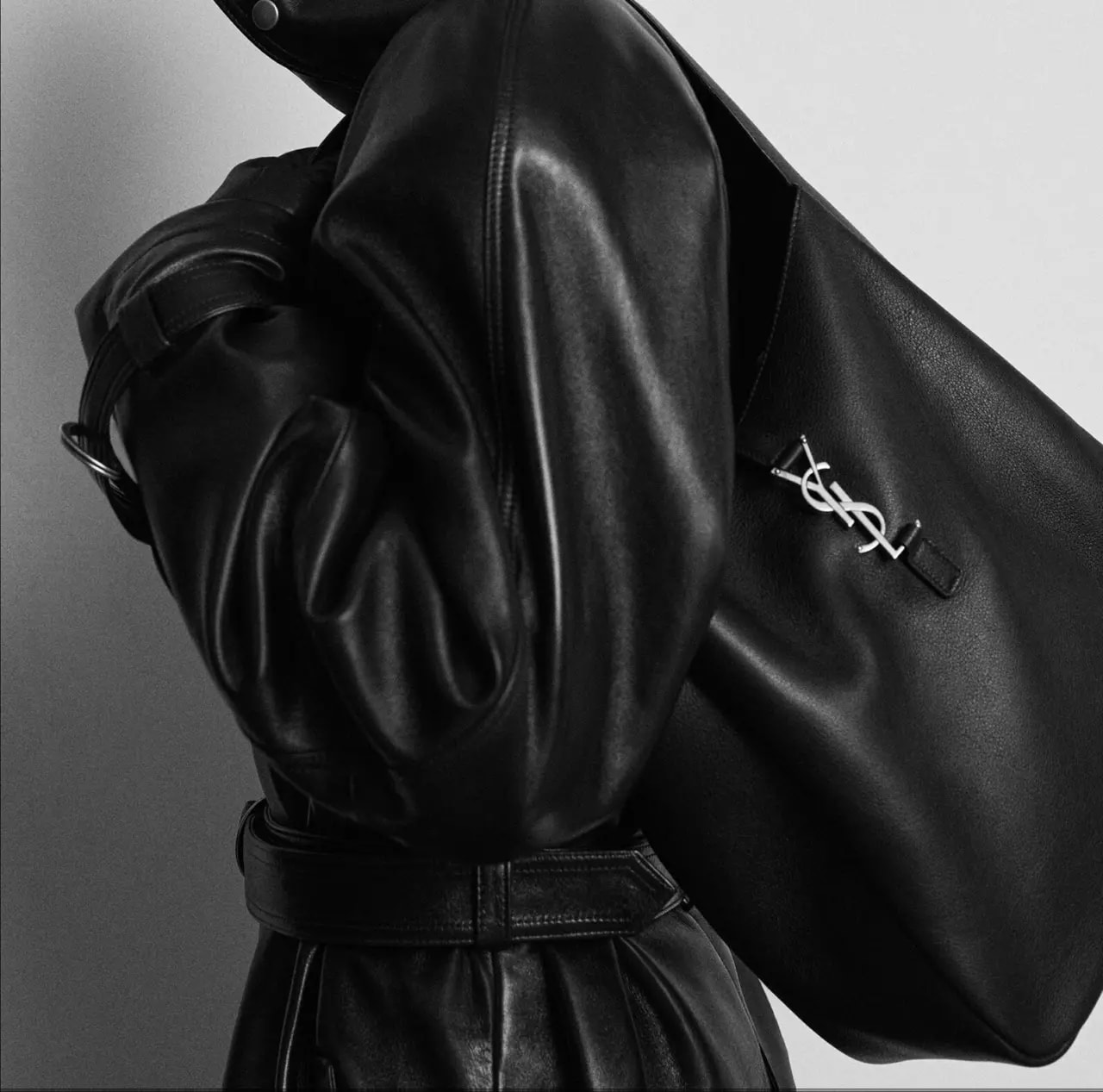 Túi Saint Laurent Le 5 À 7 'Black' 753837AAAUQ1000 — ảnh 2