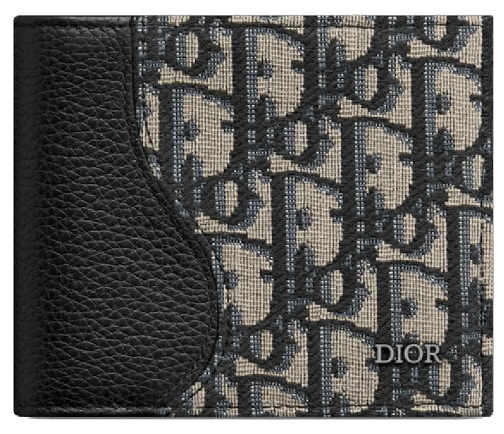 Ví Dior Saddle Bifold Card Holder 'Beige Black' 2ADBH076YKS-H05E