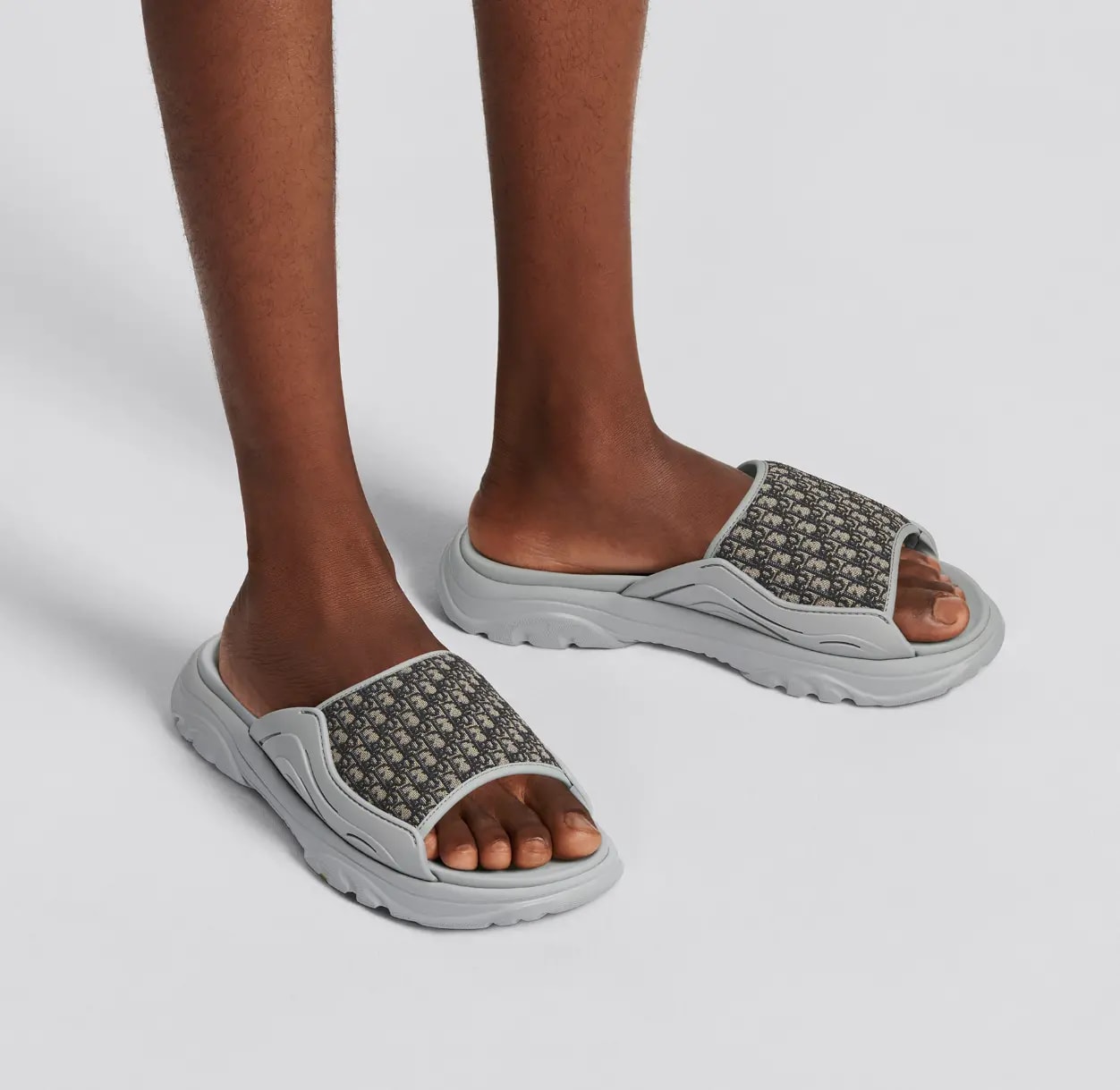 Dép Dior H-Town Sandal 'Gray' 3SA132ZYF-H800 — ảnh 2