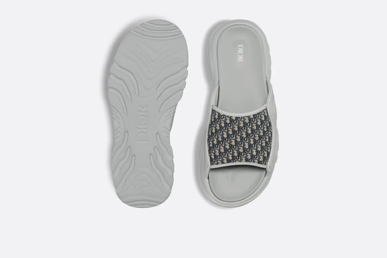 Dép Dior H-Town Sandal 'Gray' 3SA132ZYF-H800 — ảnh 4