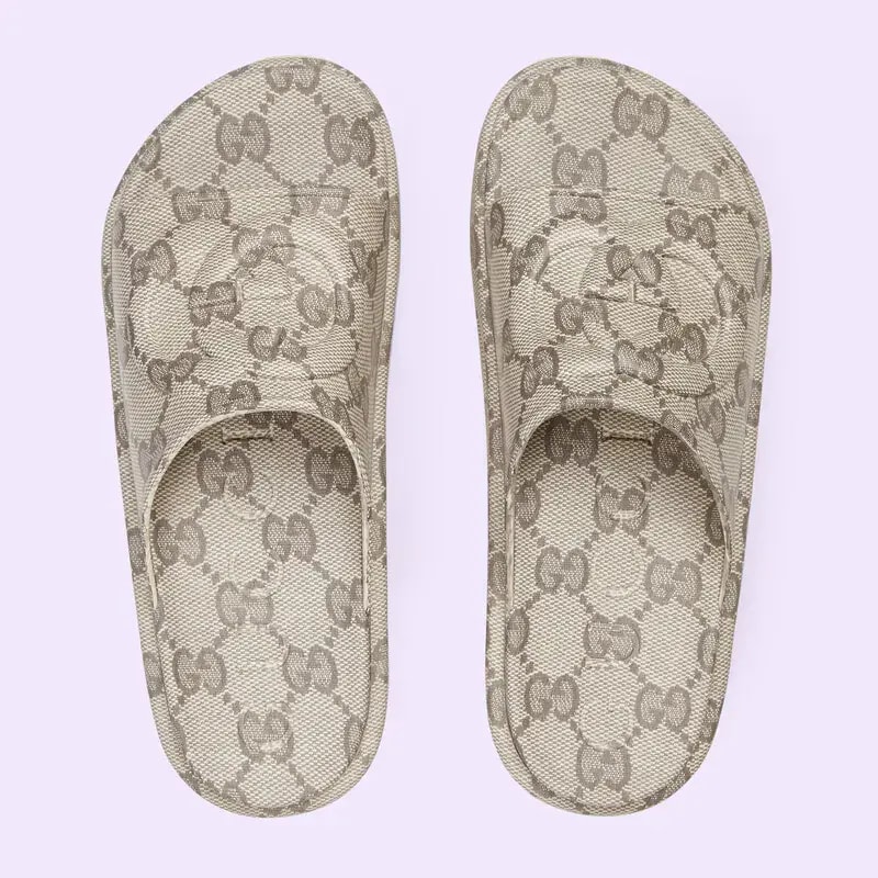 Dép Gucci Interlocking G Slide 'Monogram' 725535-JAAC6-9742 — ảnh 3