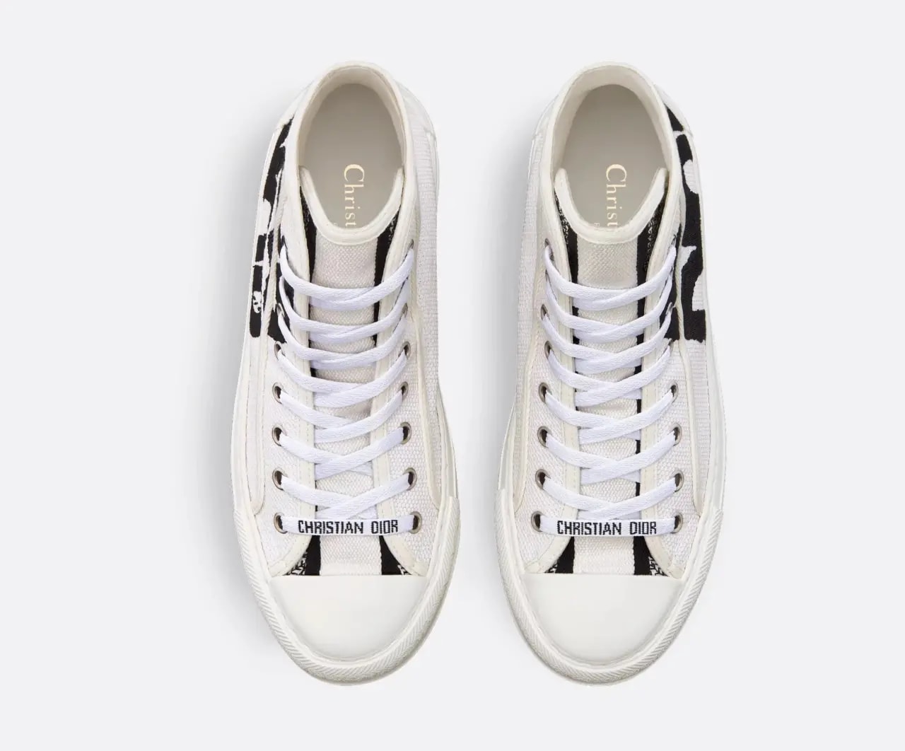 Giày Dior Walk'n'Dior High-Top Sneaker 'White' KCK382EZD-S900 — ảnh 3