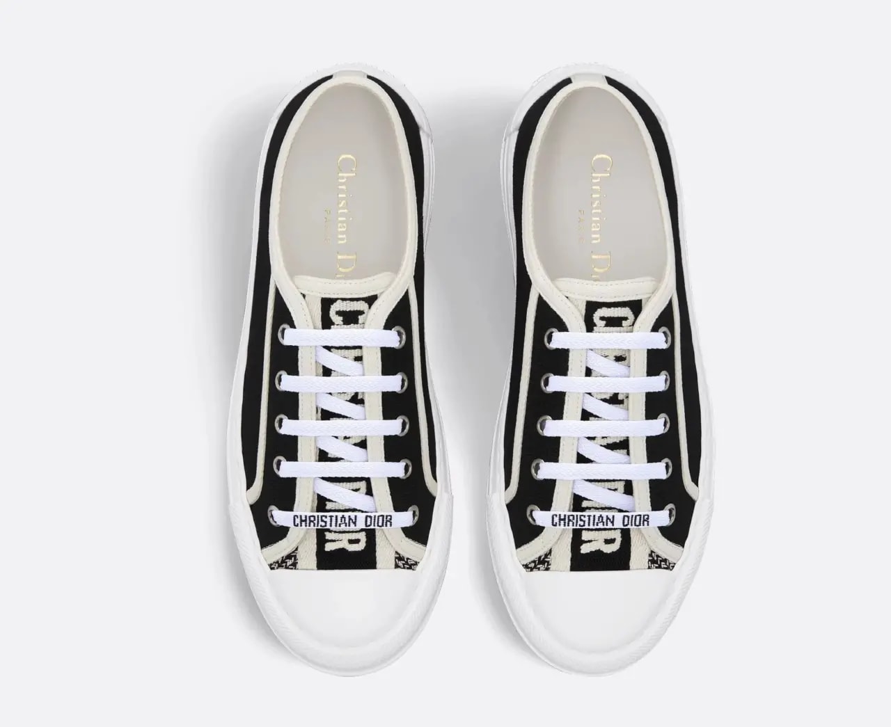 Giày Dior Walk'n'Dior Platform Sneaker 'Black' KCK386CVY-S900 — ảnh 3