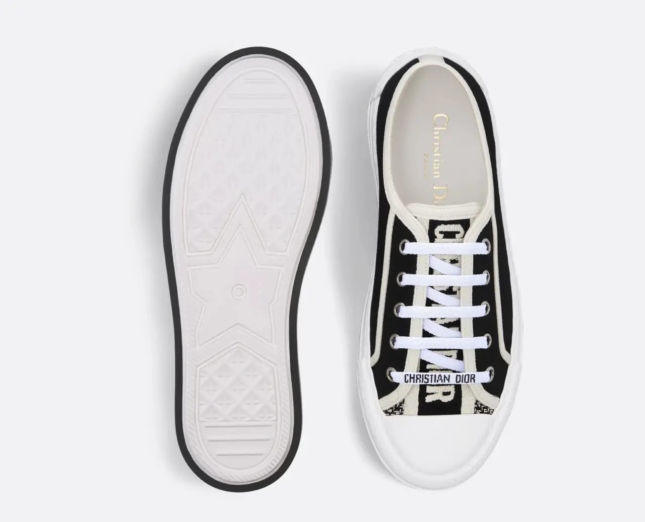 Giày Dior Walk'n'Dior Platform Sneaker 'Black' KCK386CVY-S900 — ảnh 2