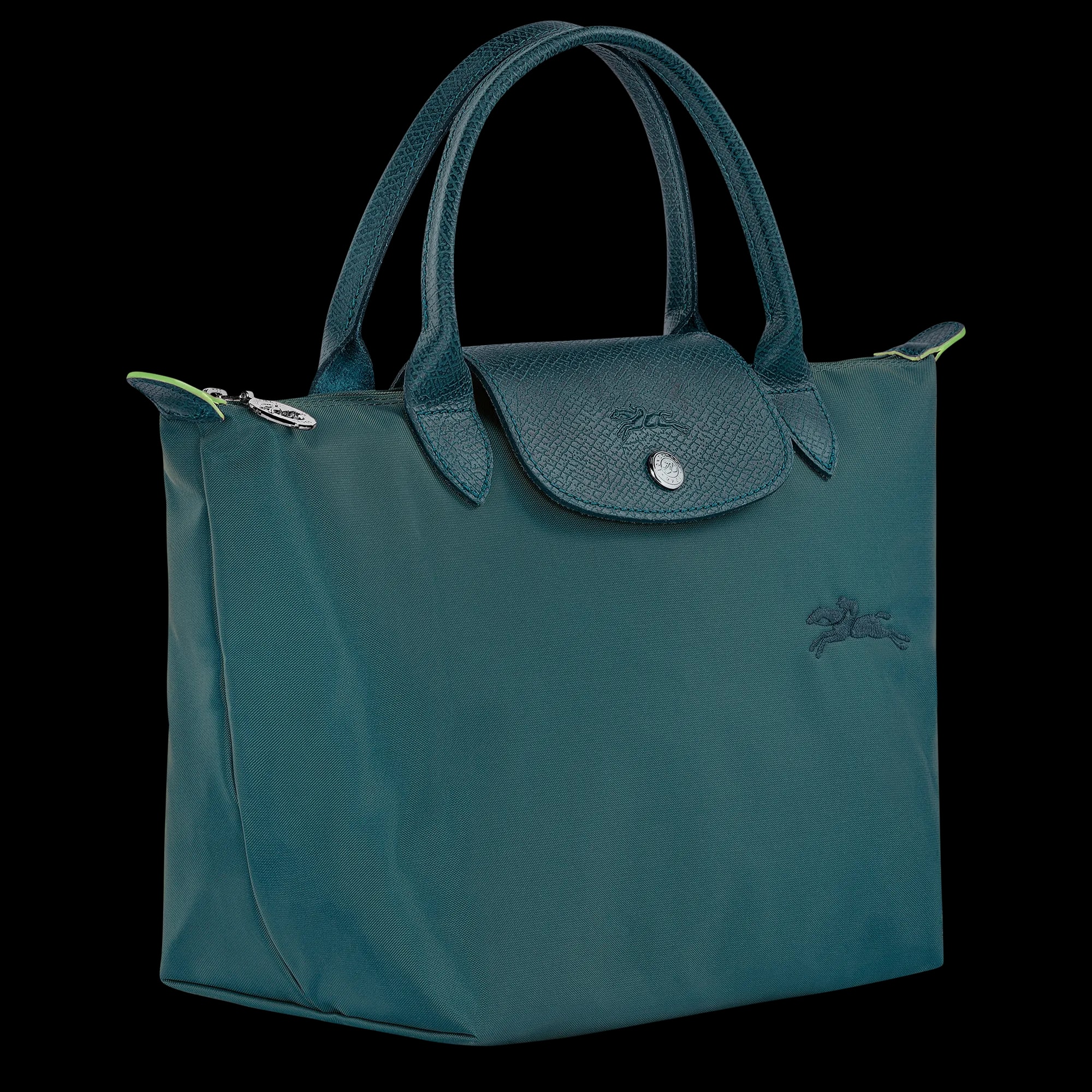 Túi Longchamp Le Pliage Green S 'Peacock' L1621919P89 — ảnh 3