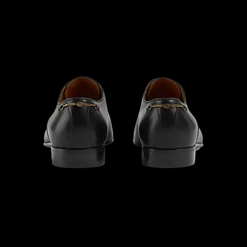 Giày Gucci Lace Up 'Black' 699306-0F300-1000 — ảnh 3