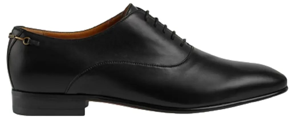 Giày Gucci Lace Up 'Black' 699306-0F300-1000 — kich-thuoc: 41.5