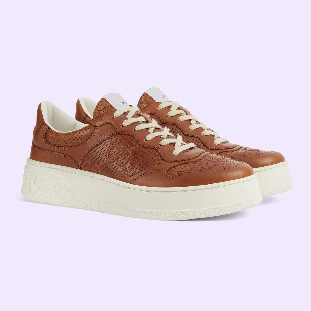 Giày Gucci GG Sneaker 'Brown' ‎726544-AABBV-2742 — ảnh 4
