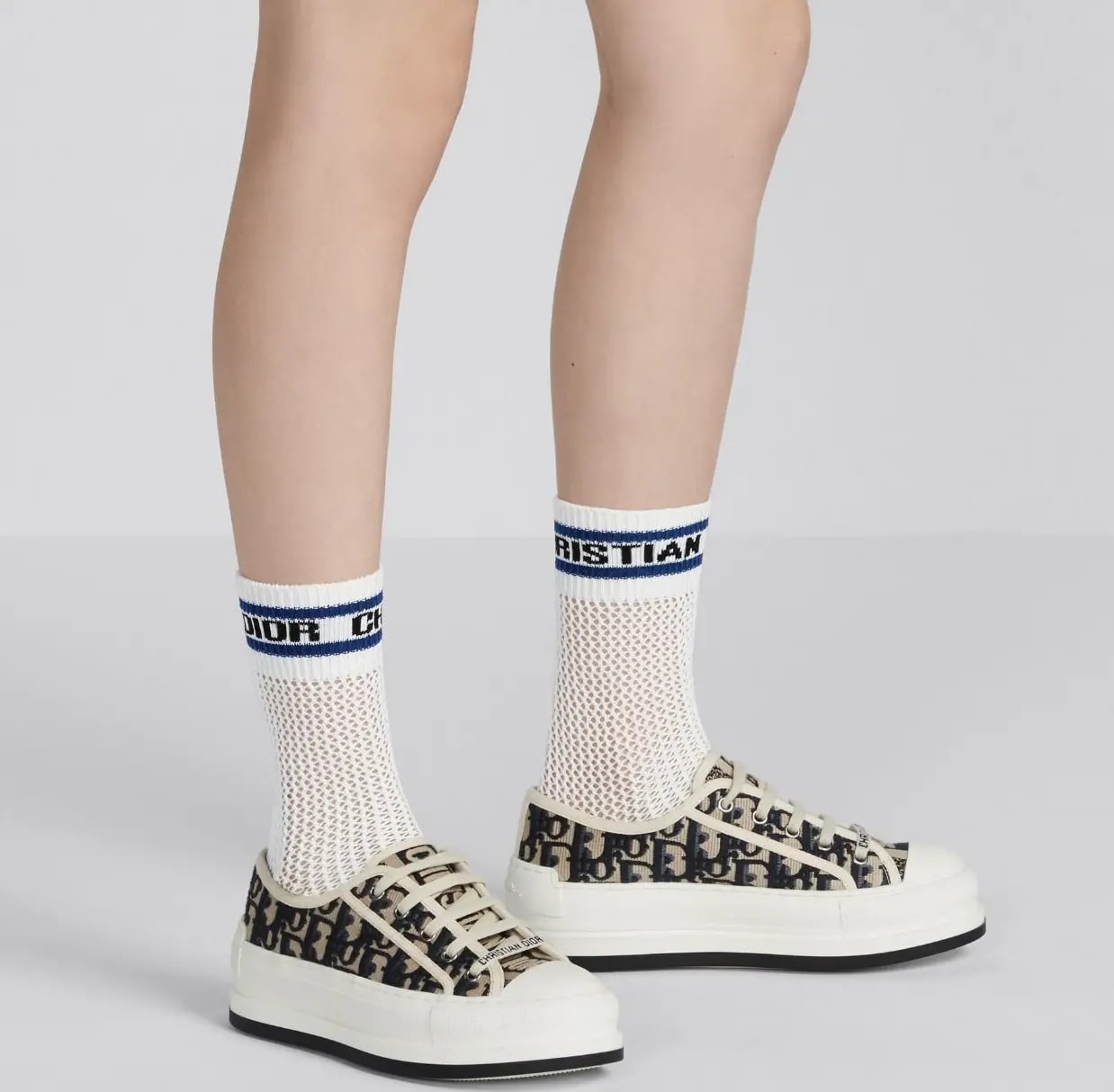 Giày Dior Walk'N'Dior Platform Sneaker 'Deep Blue' KCK385OBE-S56B — ảnh 2