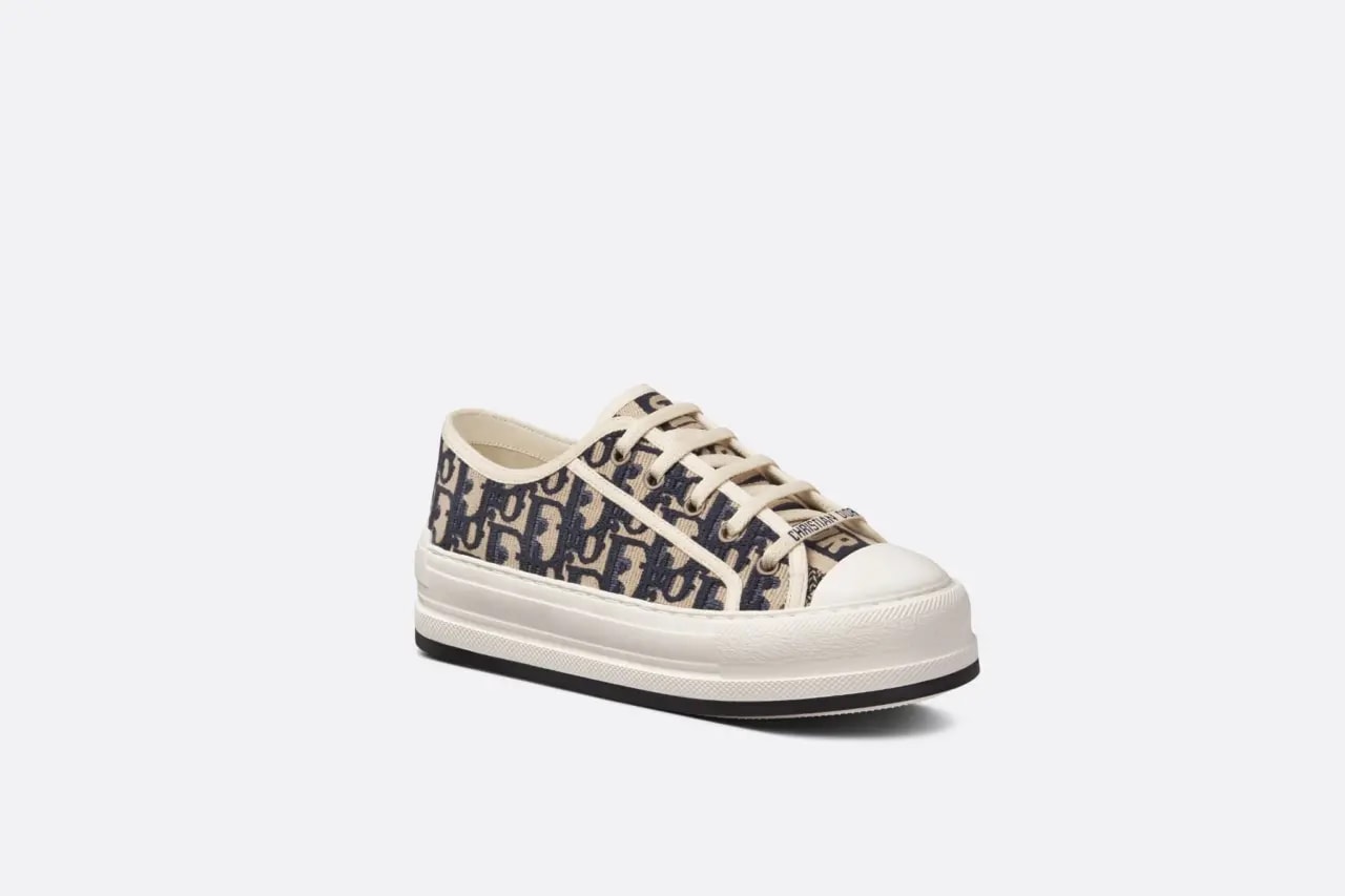 Giày Dior Walk'N'Dior Platform Sneaker 'Deep Blue' KCK385OBE-S56B — ảnh 4