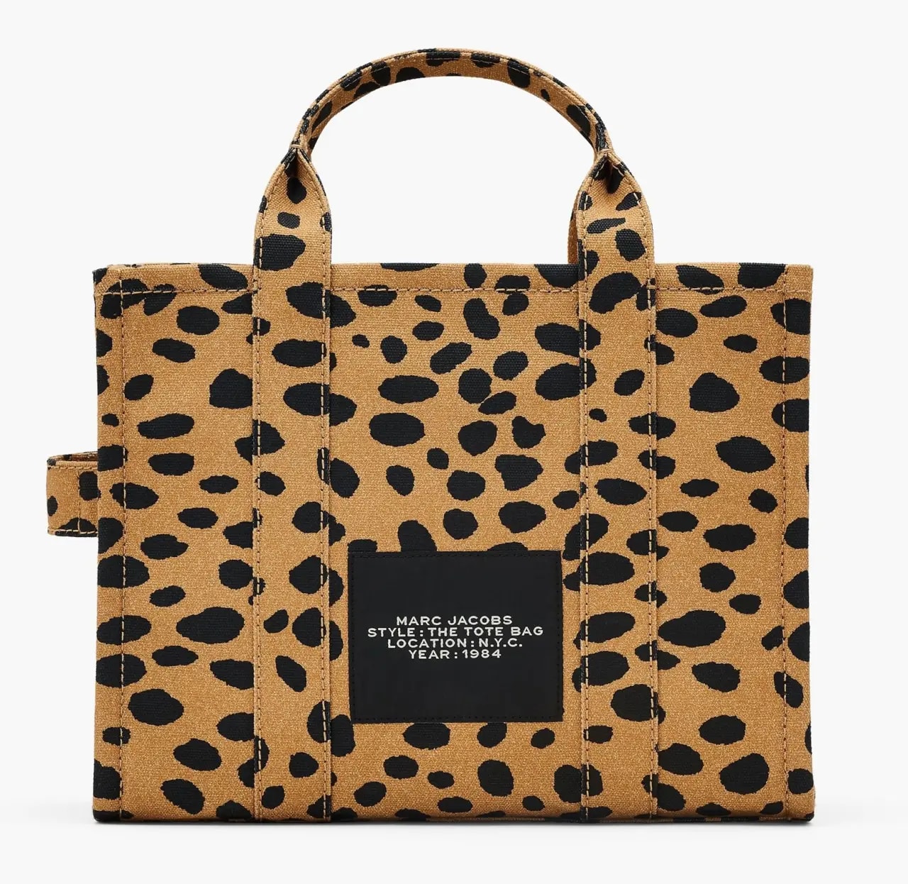 Túi Marc Jacobs The Cheetah Canvas Medium Tote Bag 'Brown' 2R4HTT002H03 — ảnh 4