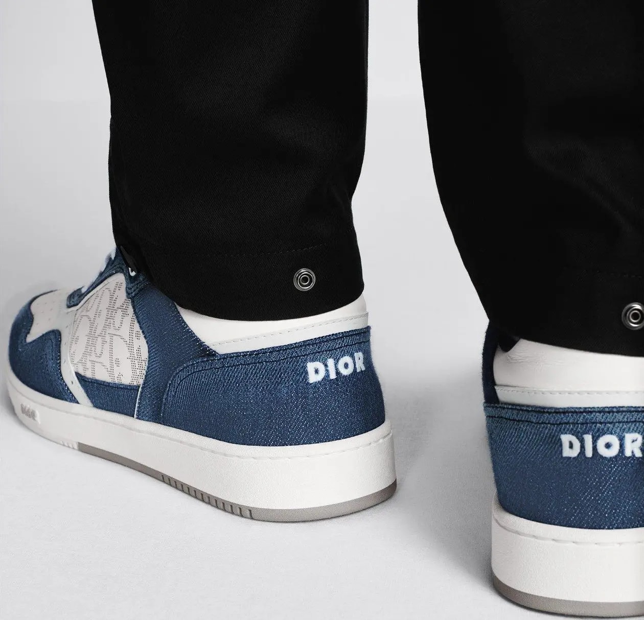 Giày Dior B27 Low-top Sneaker 'Blue' 3SN272ZAC-H580 — ảnh 2