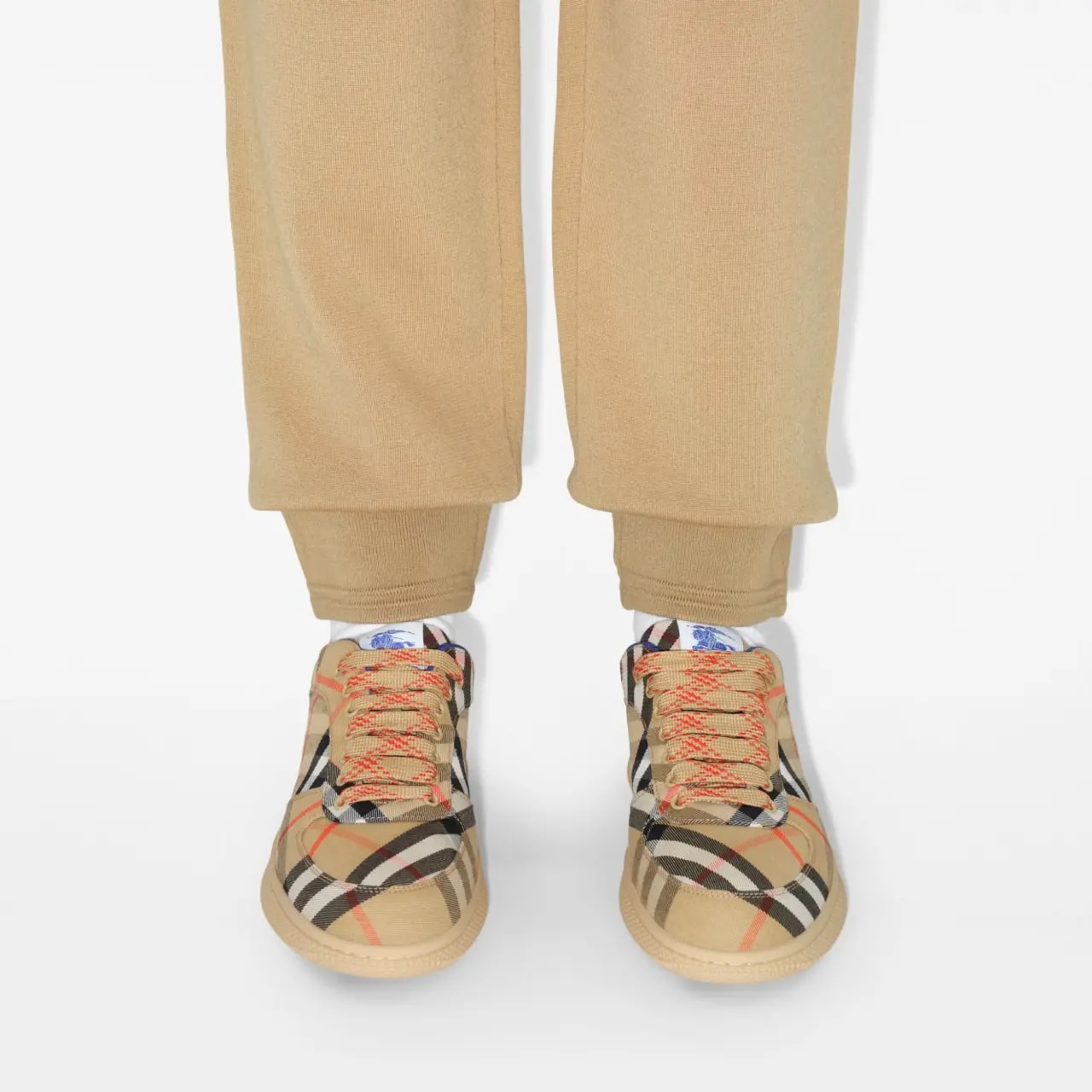 Giày Burberry Check Terrace Sneakers 'Sand' 80953721 — ảnh 3