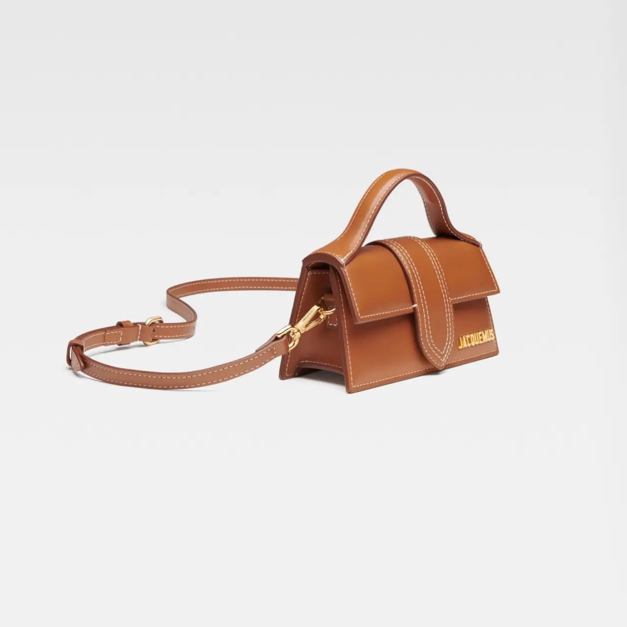 Túi Jacquemus The Bambino 'Brown' 213BA006-3072-811 — ảnh 3
