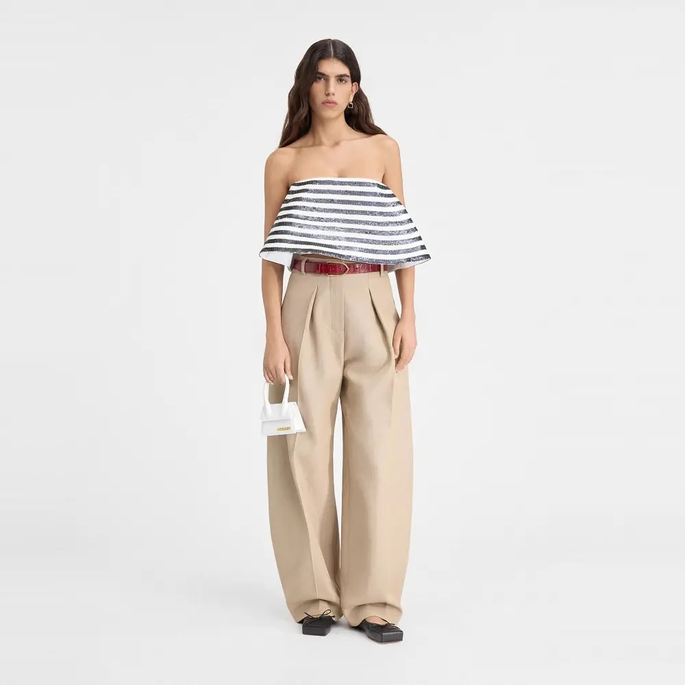 Túi Jacquemus The Chiquito 'White' 213BA001-3000-100 — ảnh 2