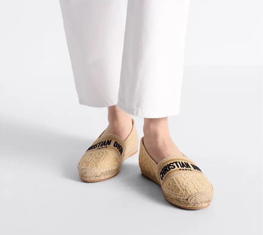 Giày Dior Granville Espadrille Beige' KDB585OBF-S23J — ảnh 2