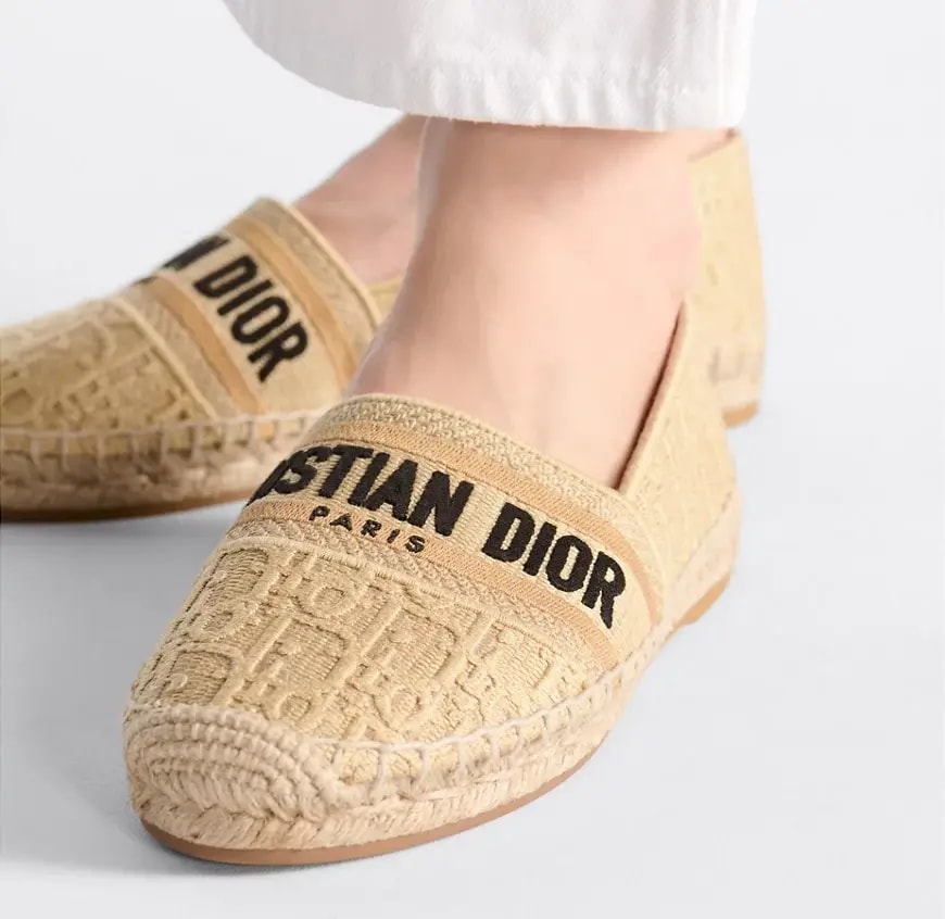 Giày Dior Granville Espadrille Beige' KDB585OBF-S23J — ảnh 3
