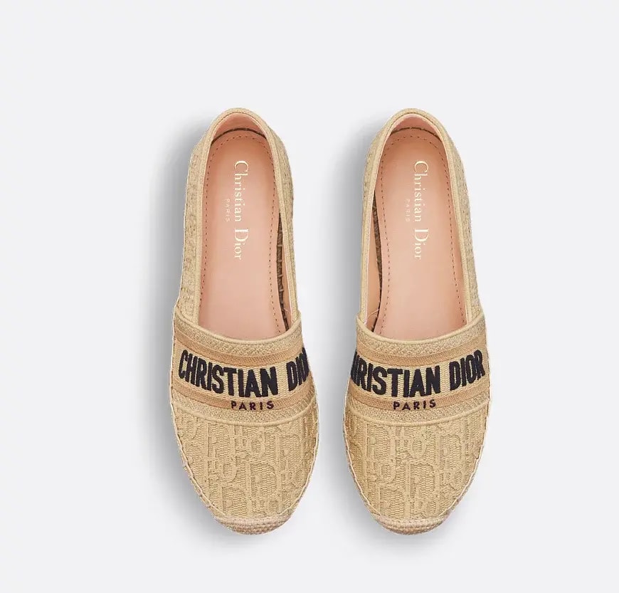 Giày Dior Granville Espadrille Beige' KDB585OBF-S23J — ảnh 4