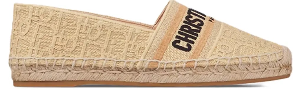 Giày Dior Granville Espadrille Beige' KDB585OBF-S23J — kich-thuoc: 36