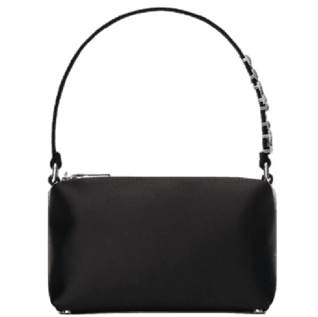 Túi Alexander Wang Heiress Satin Pouch With Crystal Logo 'Black' 20121P77T001