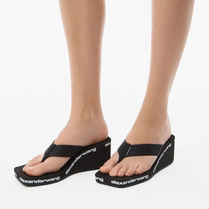 Dép Alexander Wang Aw Nylon 'Black' 30321S019001 — ảnh 2