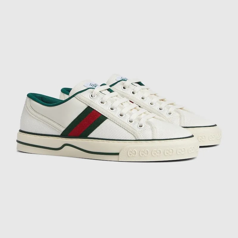 Giày Gucci Tennis 1977 'White' 801568-FADOG-9153 — ảnh 3