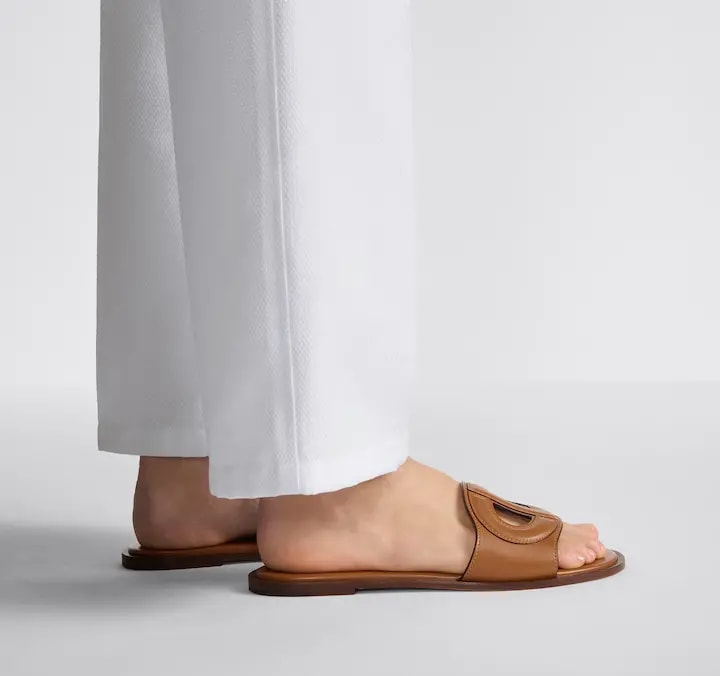 Dép Dior D-Club Slide 'Camel' KCO049VEA-S17T — ảnh 2