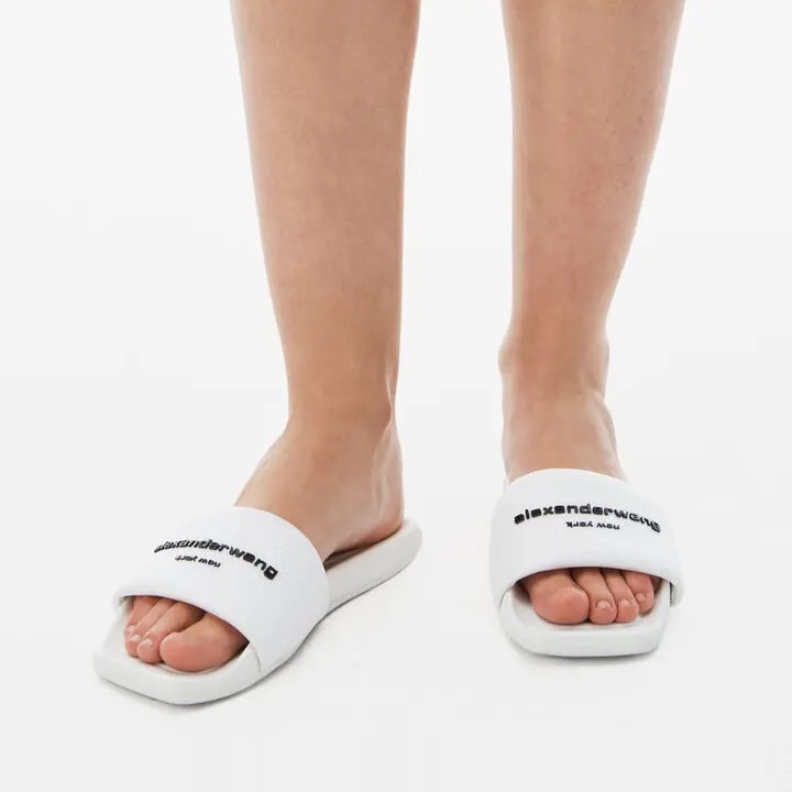Dép Nữ Alexander Wang Aw 'White' 30221S059100 — ảnh 3