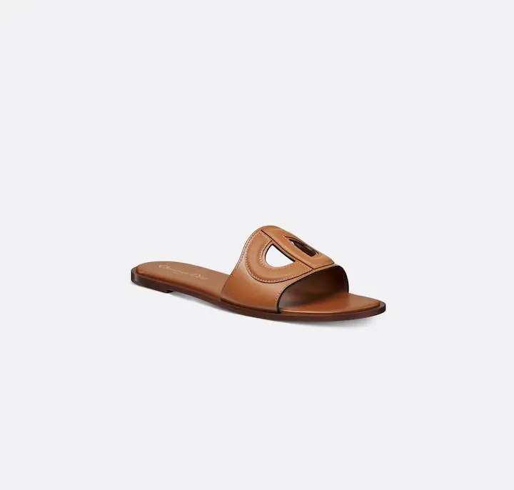 Dép Dior D-Club Slide 'Camel' KCO049VEA-S17T — ảnh 4