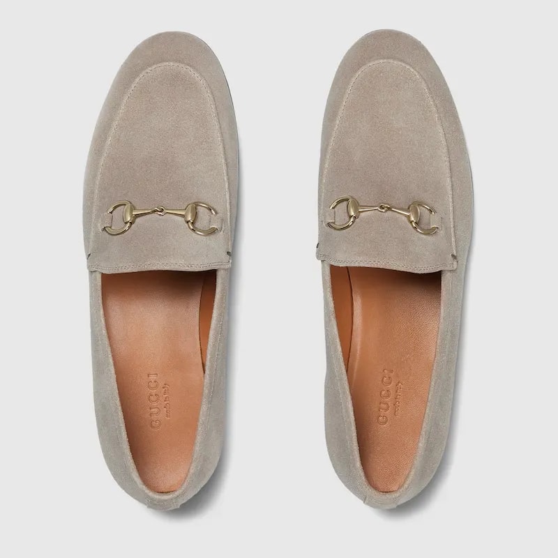 Giày Gucci Jordaan 'Beige Suede' 786016-0PV00-2816 — ảnh 5
